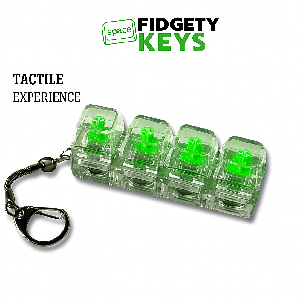 The Original Fidgety Keys™ Fidgety Keychain