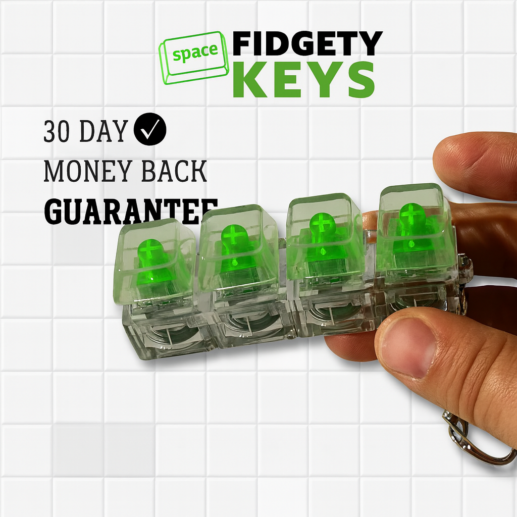 The Original Fidgety Keys™ Fidgety Keychain